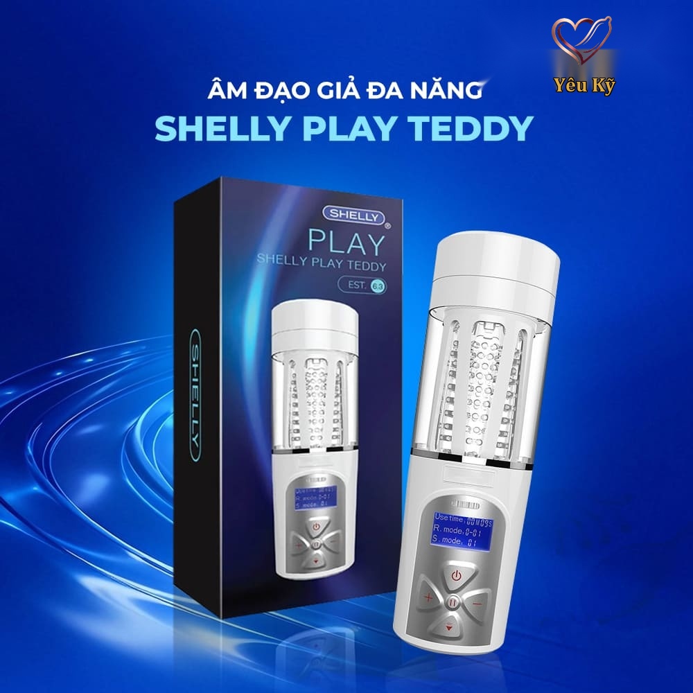 Âm đạo giả đa năng Shelly Play Teddy - Ảnh 3