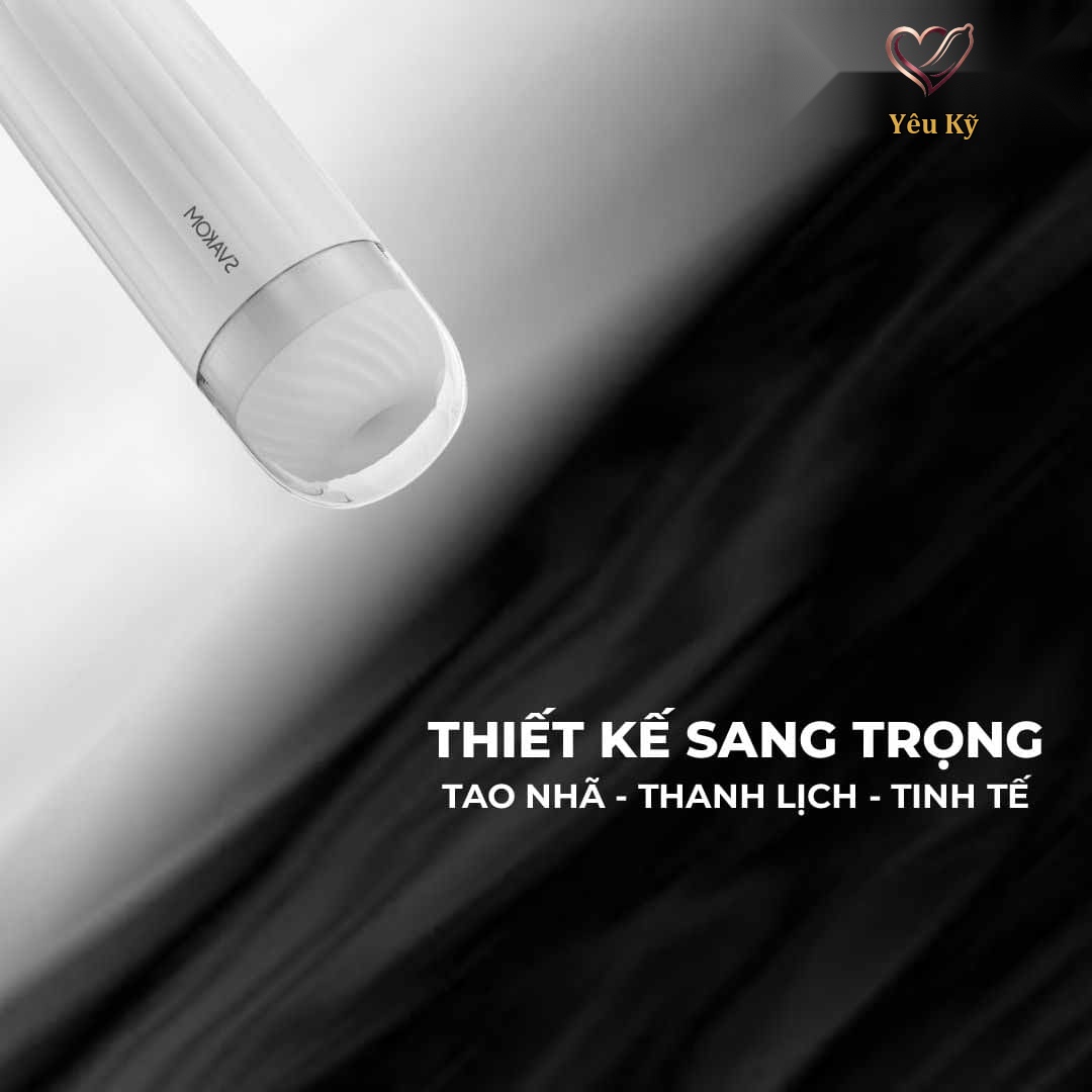 Âm đạo giả đa năng Svakom Sam Neo Trắng - Ảnh 4