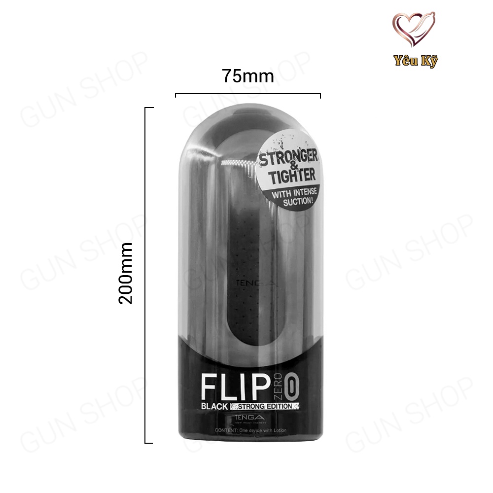 Âm đạo giả Tenga Flip Zero Black Stronger & Tighter - Ảnh 2