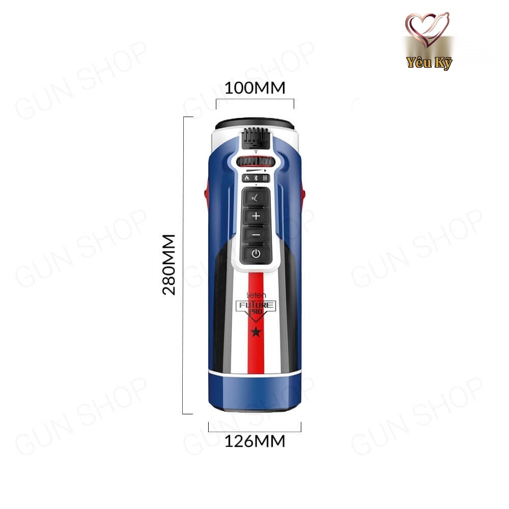 Âm đạo giả đa năng Leten Future Pro Blue - Ảnh 2