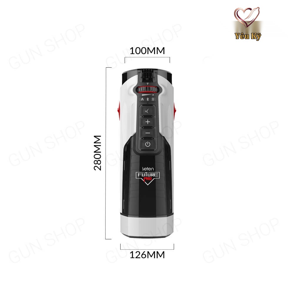 Âm đạo giả đa năng Leten Future Pro White - Ảnh 2