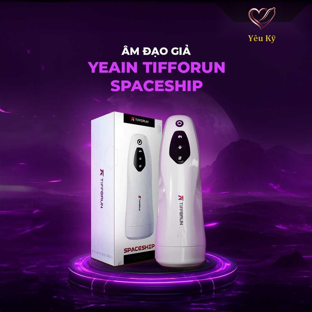 Âm đạo giả rung thụt tự động Yeain Tifforun Spaceship - Ảnh 3