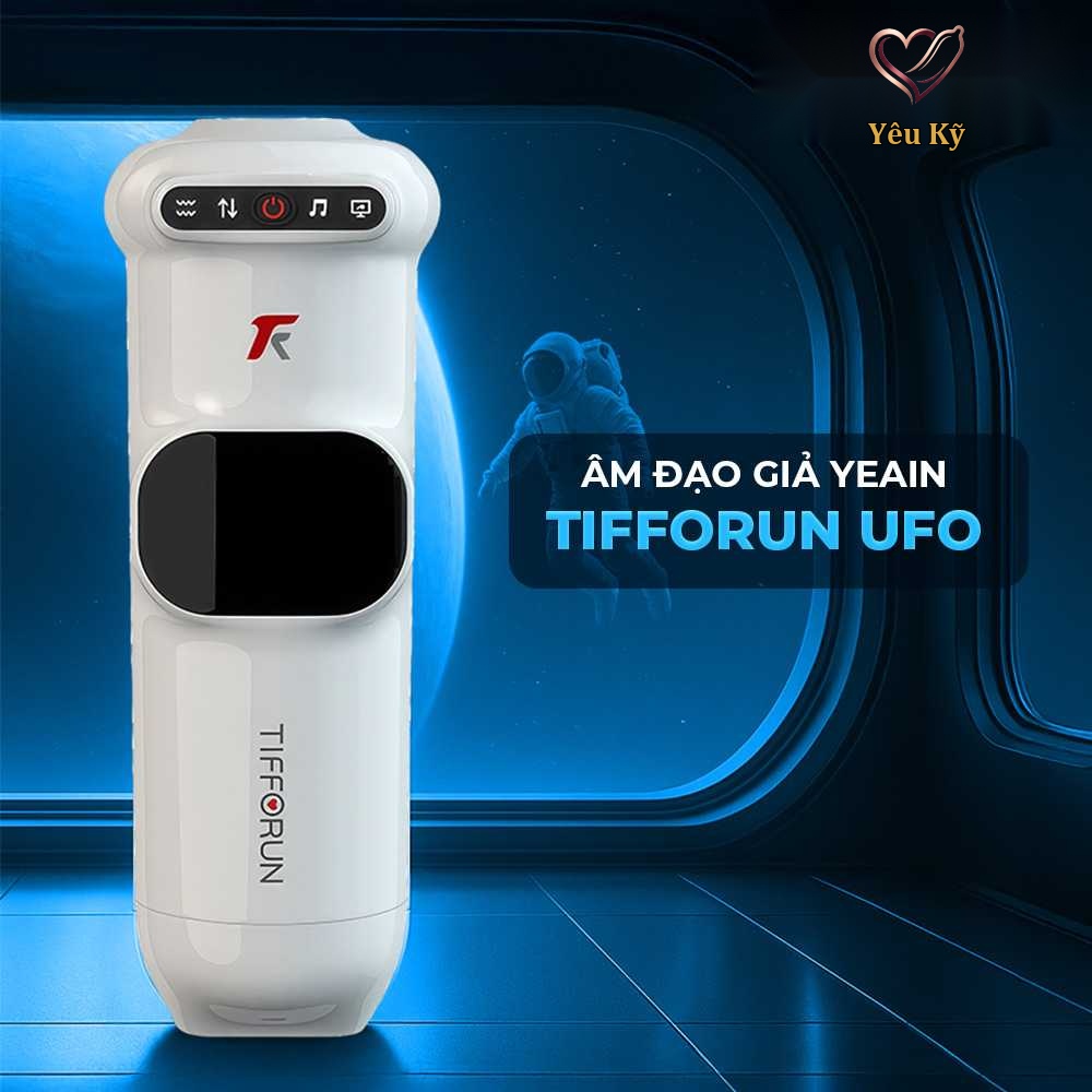 Âm đạo giả rung thụt tự động Yeain Tifforun UFO - Ảnh 3