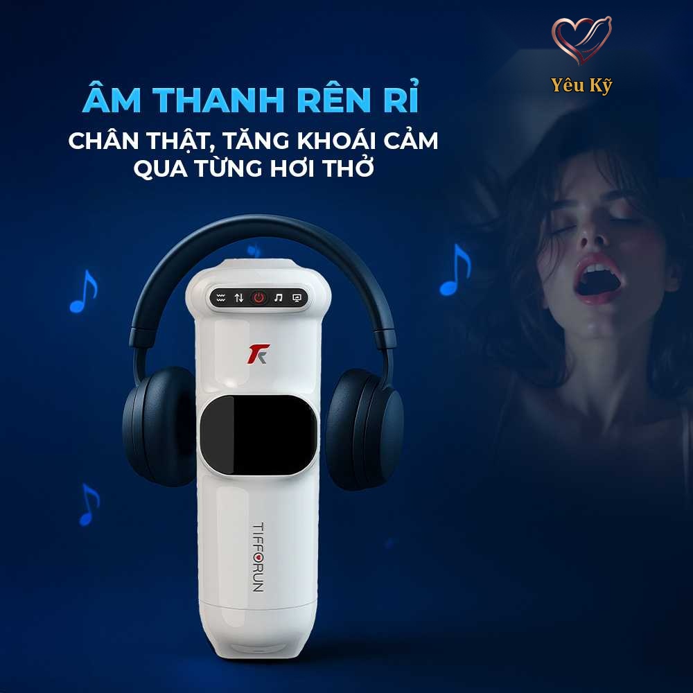 Âm đạo giả rung thụt tự động Yeain Tifforun UFO - Ảnh 8
