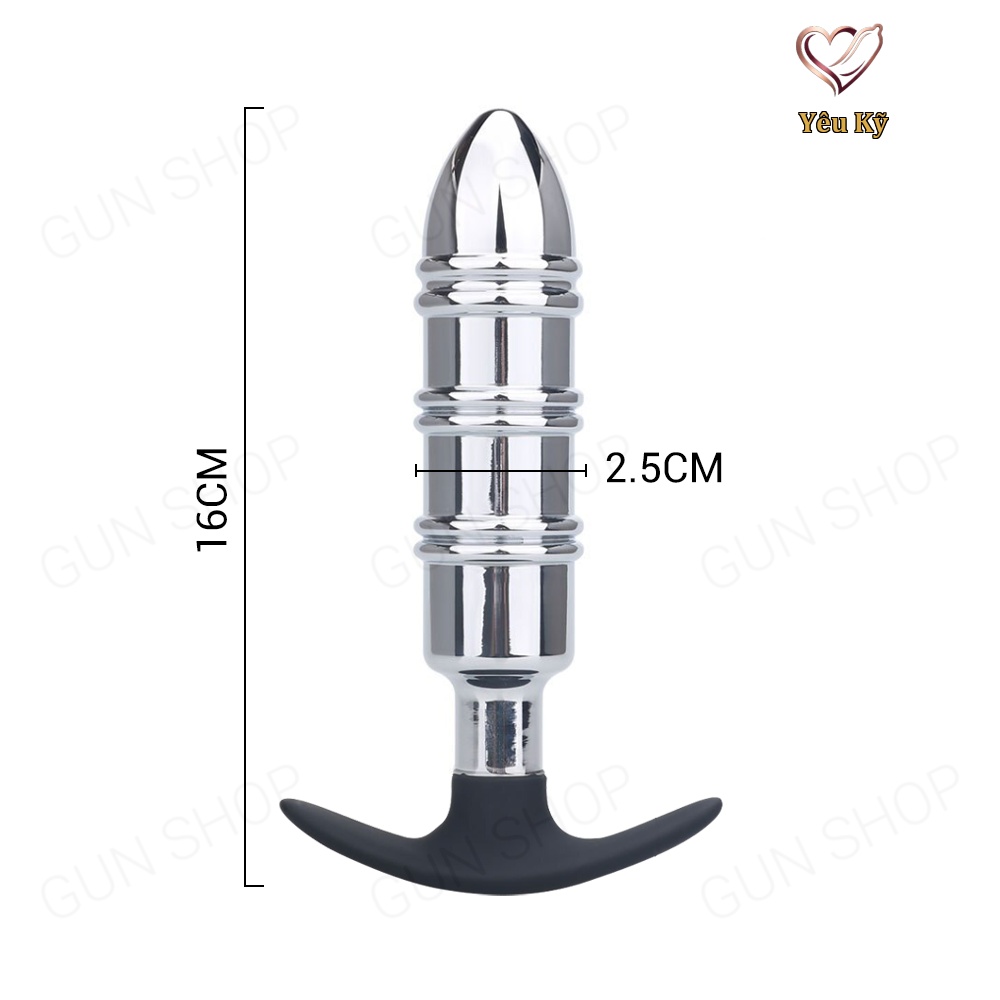 Phích inox cắm hậu môn Anal Plug 17 - Ảnh 2