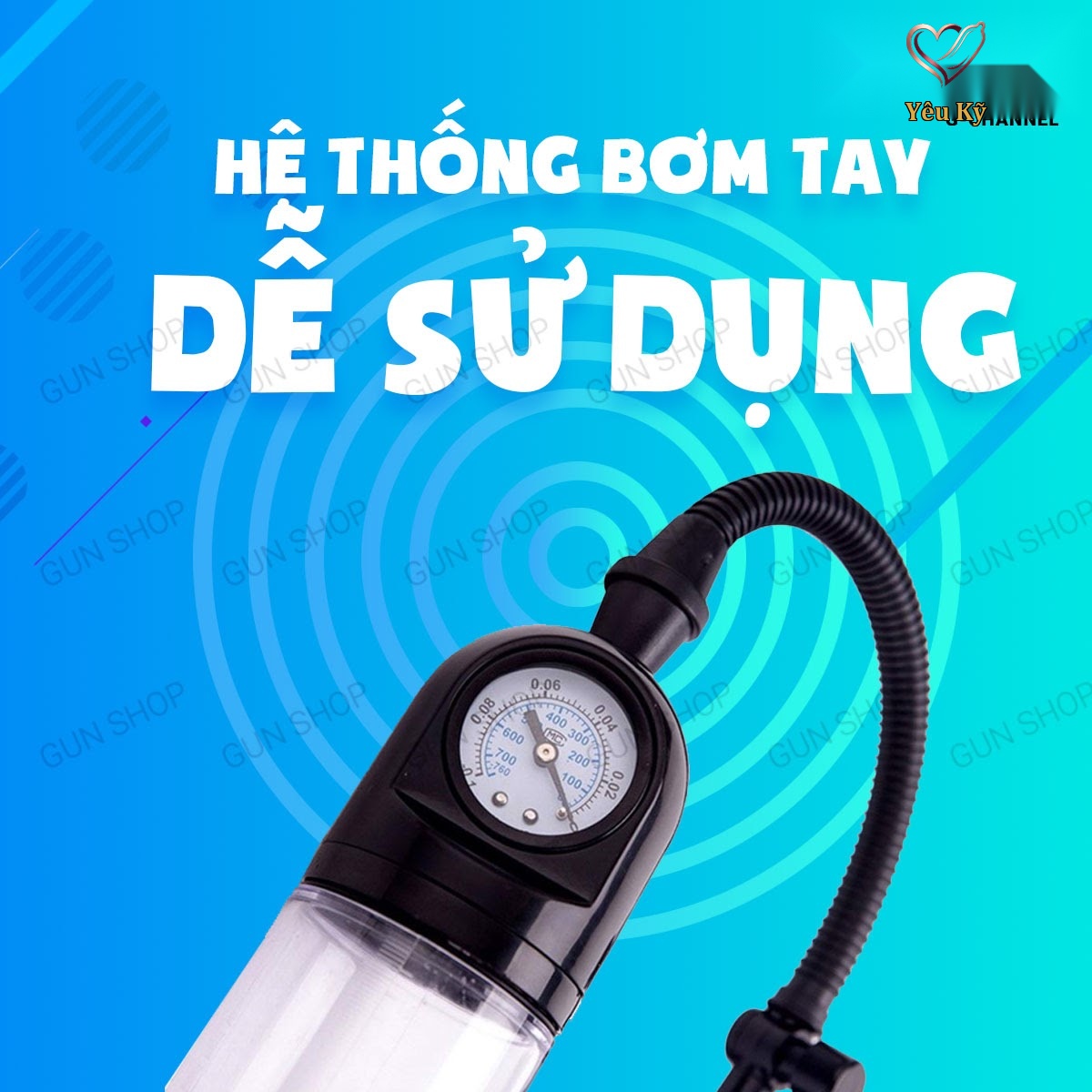 Máy tập tăng kích thước dương vật Penis Pump Men Powerup - Ảnh 3
