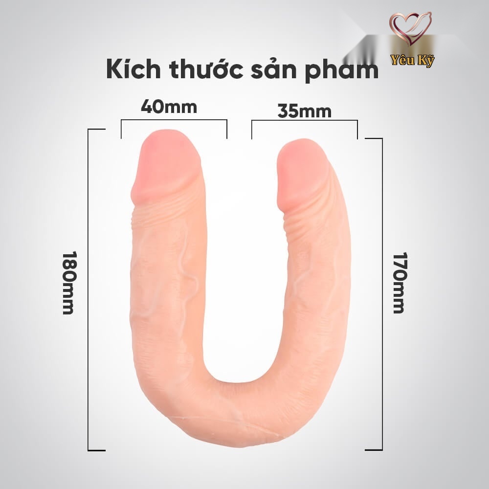 Dương vật giả 2 đầu Chisa Her-Her Overlap #02 - Ảnh 2