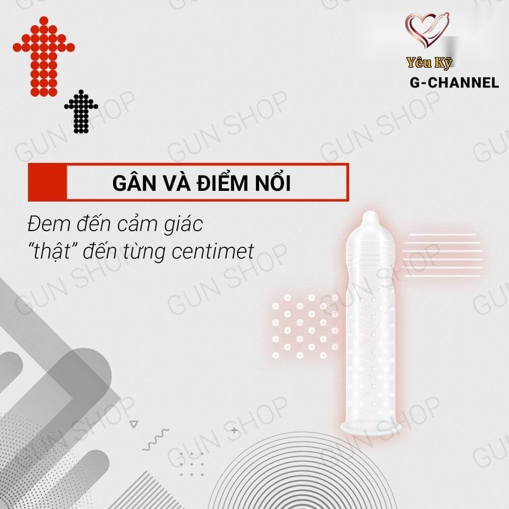 Bao cao su Azodra 4 in 1 - Kéo dài thời gian - Hộp 12 cái - Ảnh 5