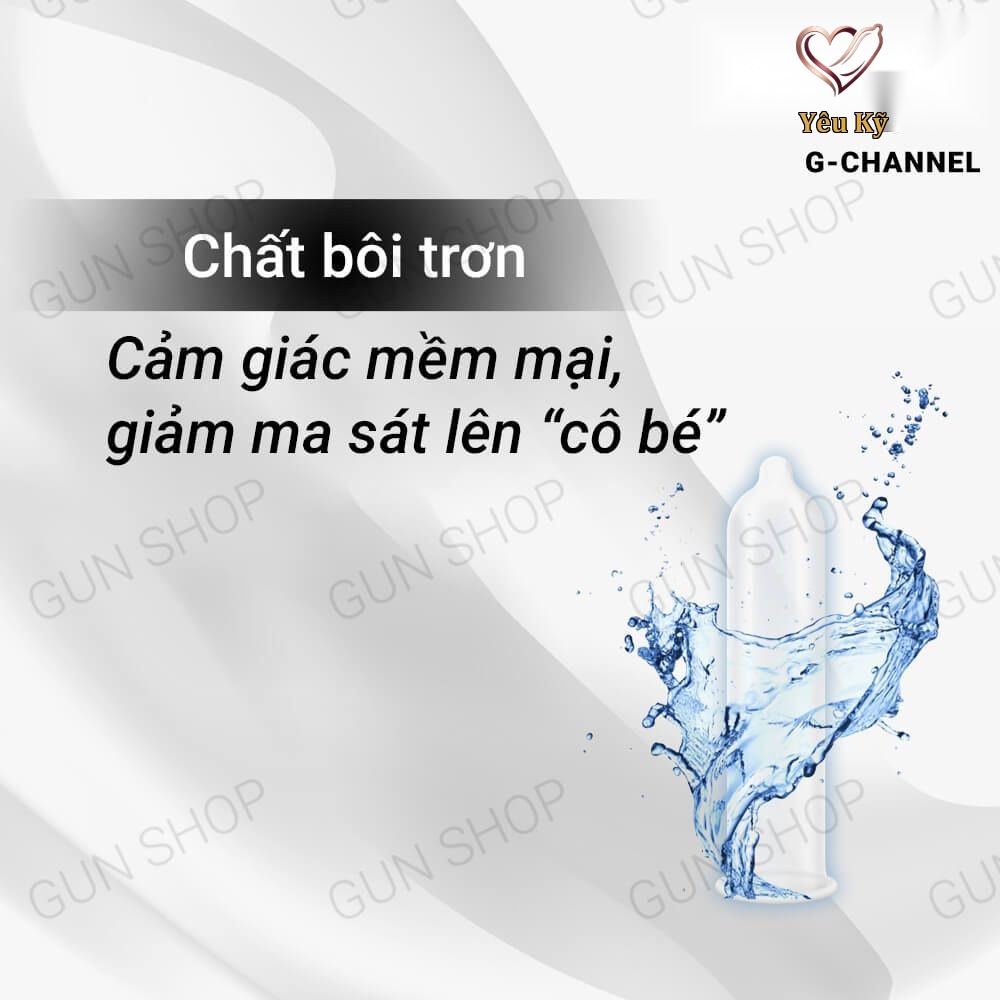 Bao cao su Combo - Mỏng mịn, không mùi - Hộp 10 cái - Ảnh 3
