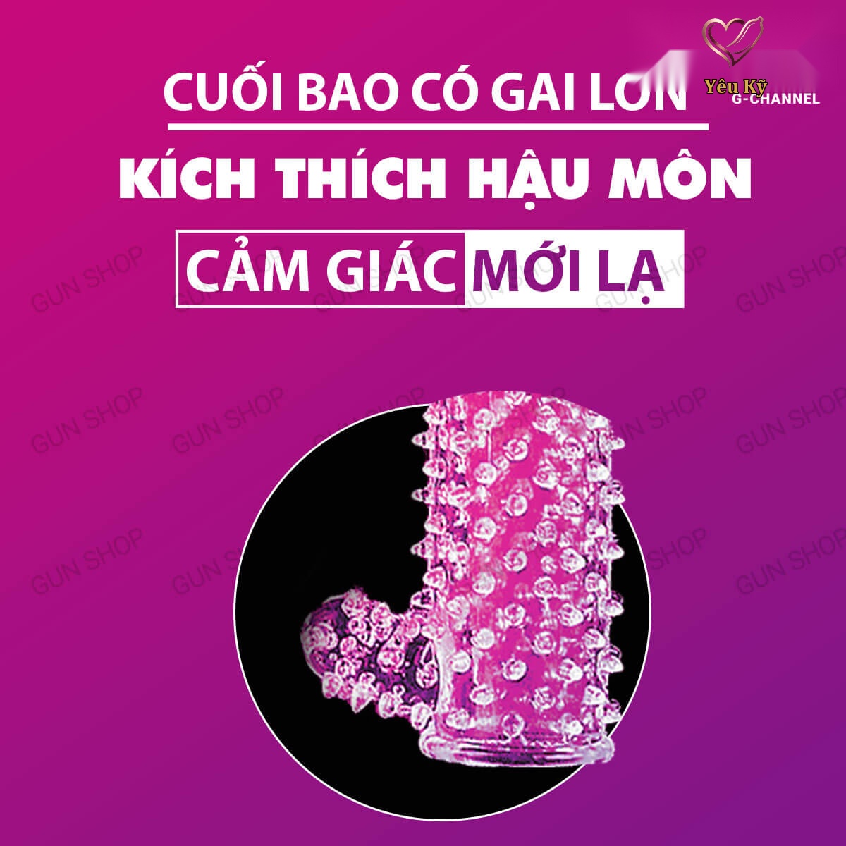 Bao cao su đôn dên Baile Crytal Sleeve - Ảnh 4