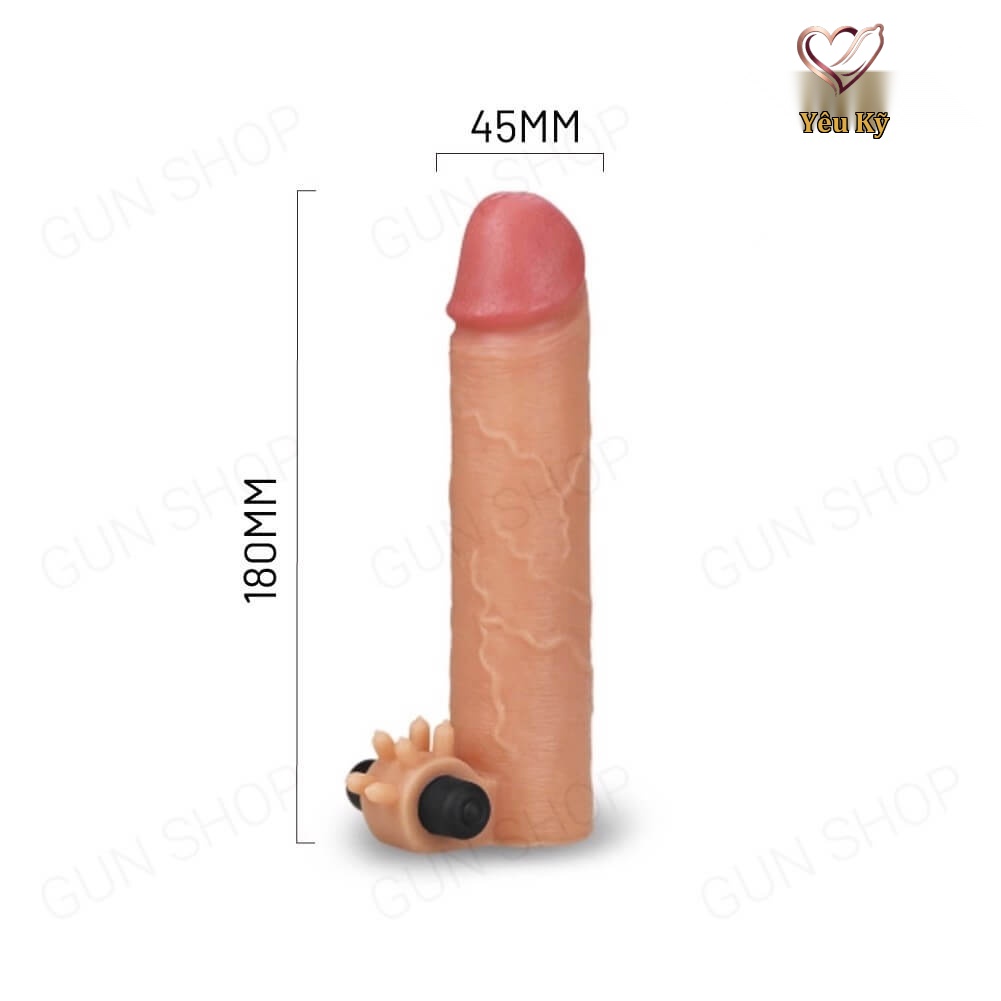 Bao cao su đôn dên rung Lovetoy Nature Extender - Ảnh 2