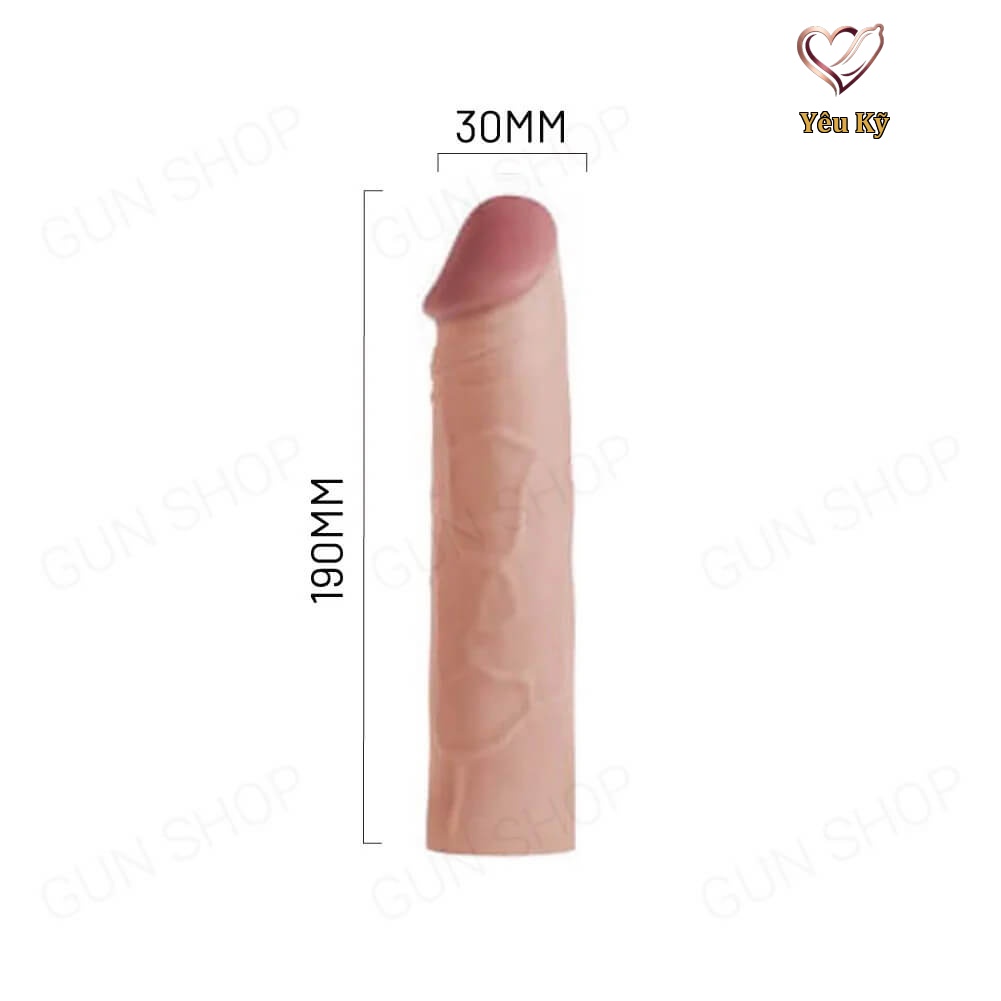 Bao cao su đôn dên Lovetoy Pleasure X-Tender tăng 25mm - Ảnh 2