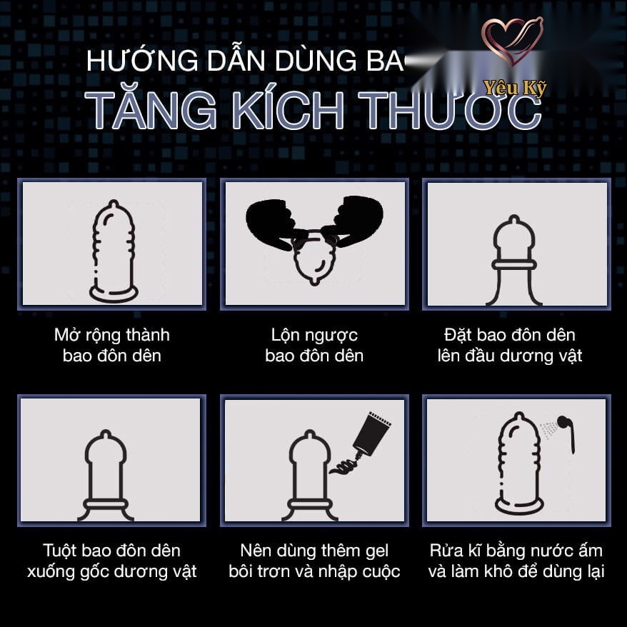 Bao cao su đôn dên Lovetoy Pleasure X-Tender tăng 25mm - Ảnh 4