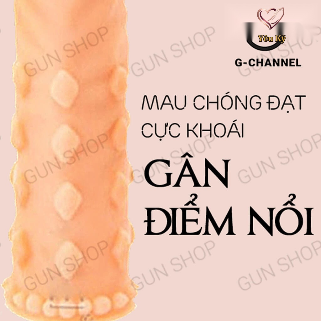 Bao cao su đôn dên Yeain Maxman tăng 50mm - Ảnh 4