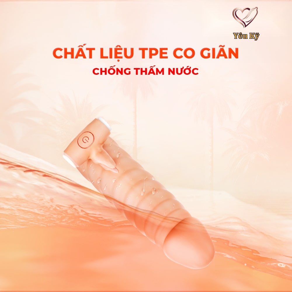 Bao cao su đôn rên rung Leten Thread Rhythm - Ảnh 5