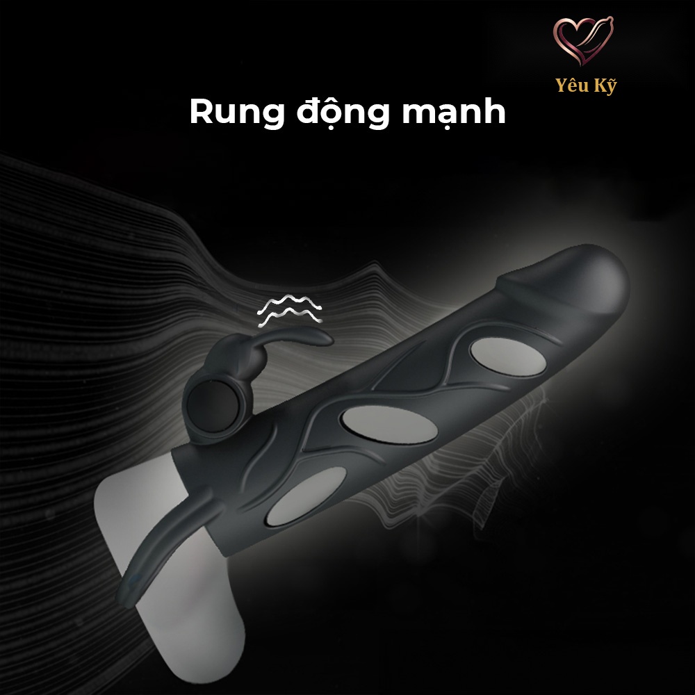Bao cao su đôn dên rung Pretty Love 5.5 inch - Ảnh 4