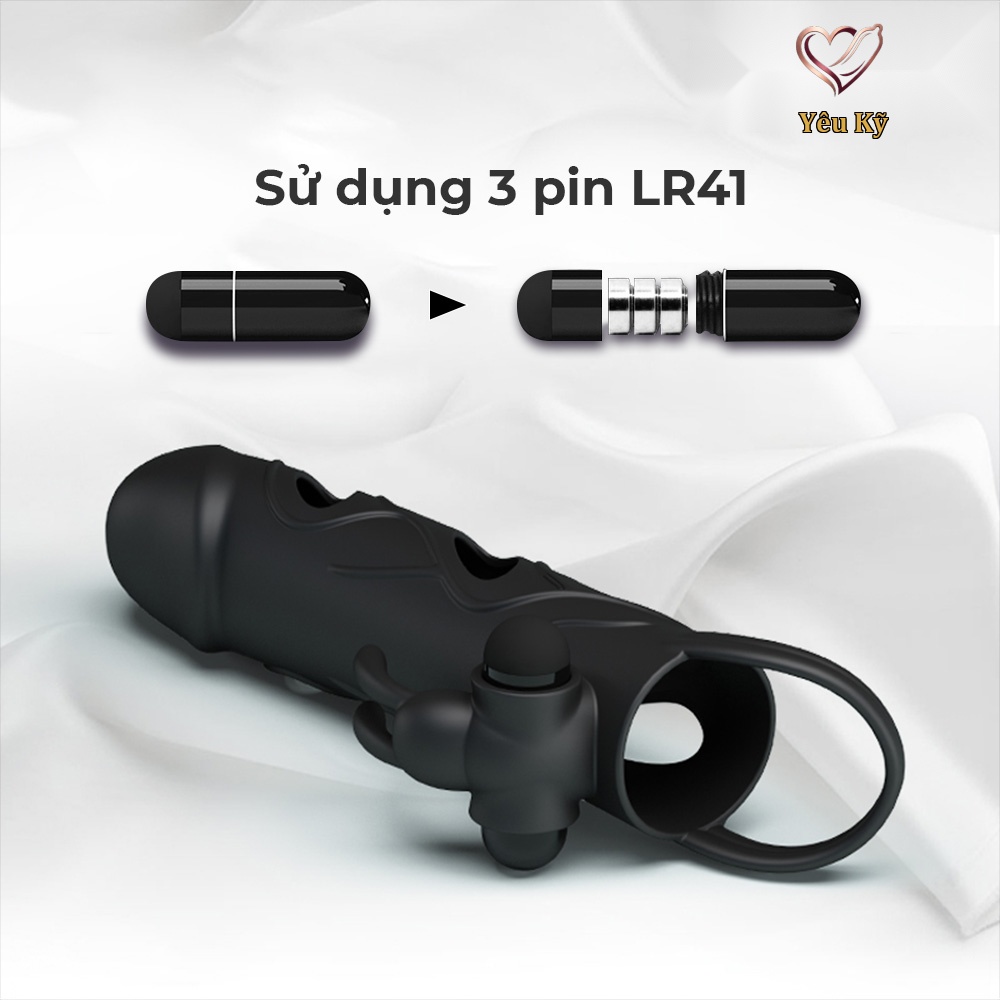 Bao cao su đôn dên rung Pretty Love 5.5 inch - Ảnh 5