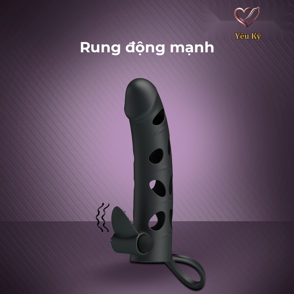 Bao cao su đôn dên rung Pretty Love 6 inch - Ảnh 4