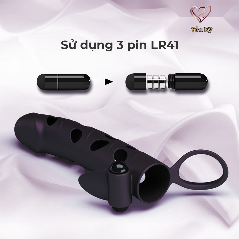 Bao cao su đôn dên rung Pretty Love 6 inch - Ảnh 5