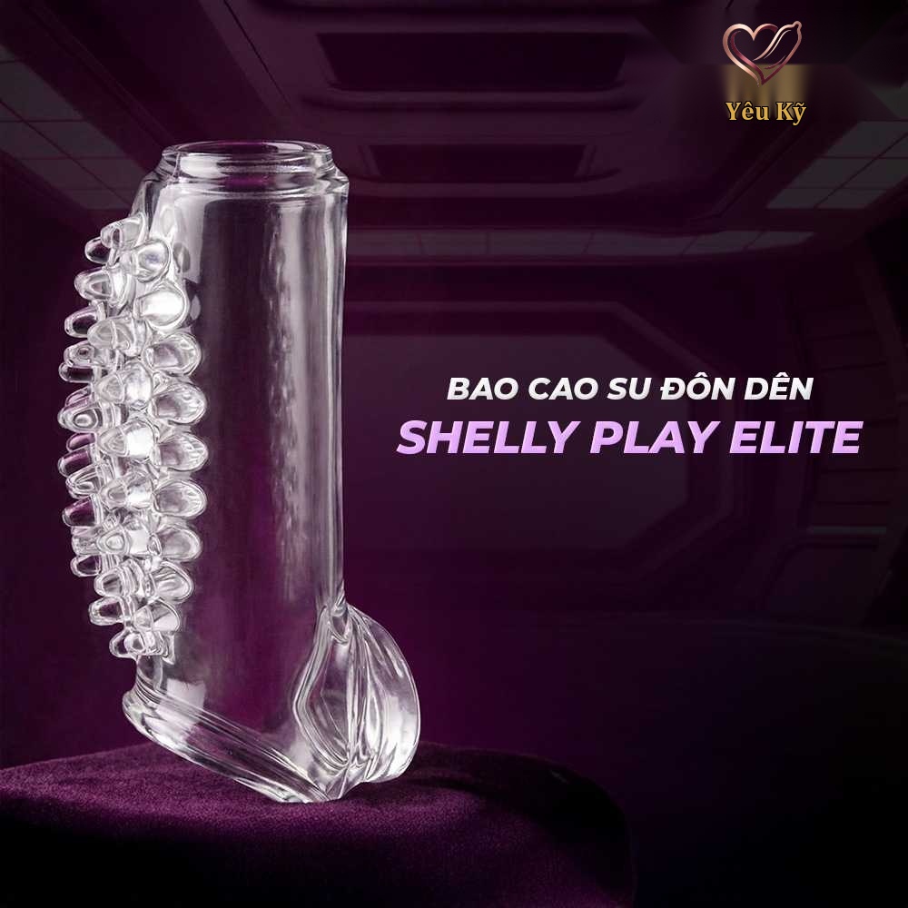 Bao cao su đôn dên Shelly Play Elite - Ảnh 3