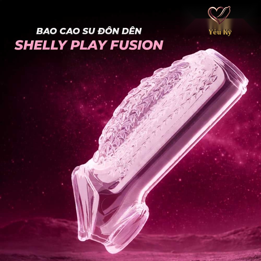 Bao cao su đôn dên Shelly Play Fusion - Ảnh 3