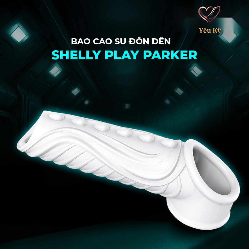 Bao cao su đôn dên Shelly Play Parker hở quy đầu - Ảnh 3