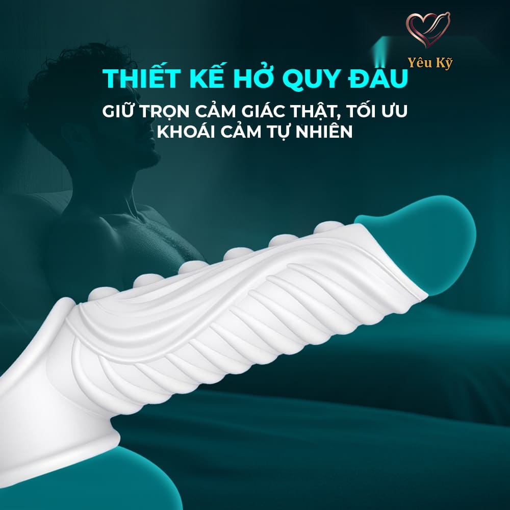 Bao cao su đôn dên Shelly Play Parker hở quy đầu - Ảnh 4