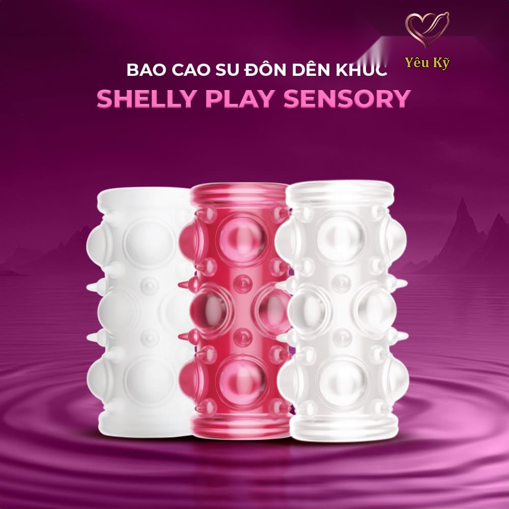 Bao cao su đôn dên khúc Shelly Play Sensory (Giao ngẫu nhiên) - Ảnh 3