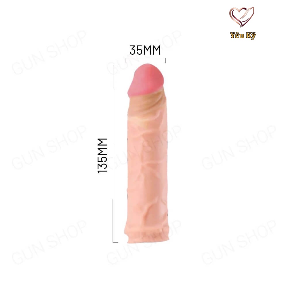 Bao cao su đôn dên Yeain Maxman tăng 30mm - Ảnh 2