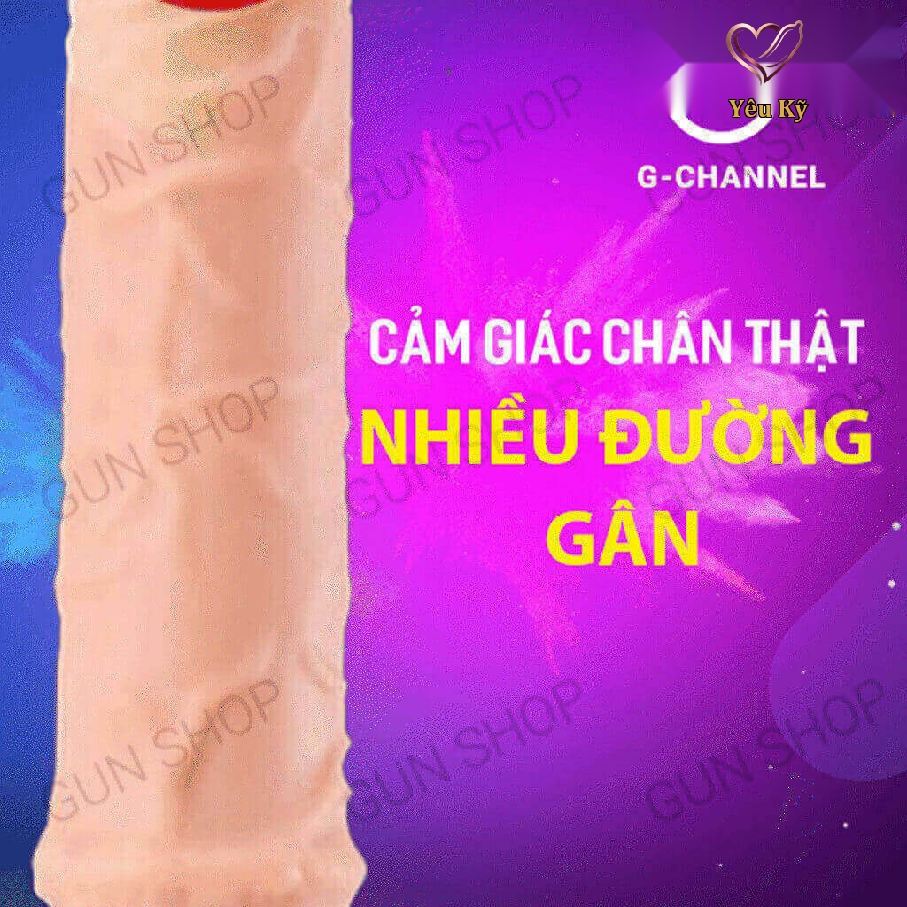 Bao cao su đôn dên Yeain Maxman tăng 30mm - Ảnh 4