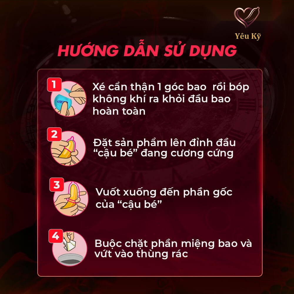 Bao cao su Feel Euphoria 4 in 1 - Kéo dài thời gian - Hộp 12 cái - Ảnh 5