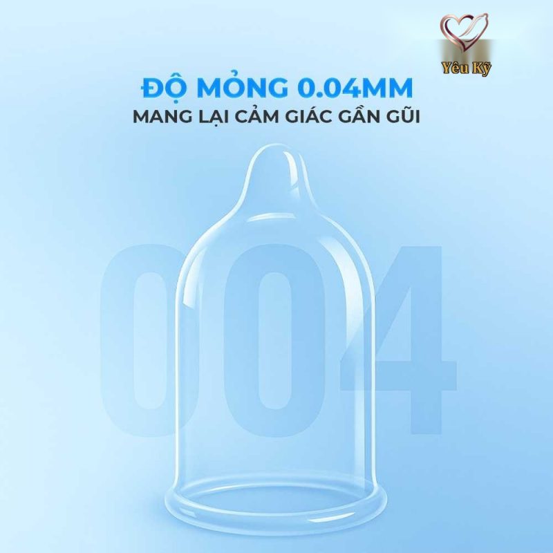Bao cao su Firon Neo 49 - Size 49mm, siêu mỏng, kéo dài thời gian