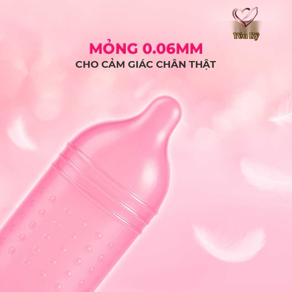 Bao cao su Firon Rush - Gân sọc, điểm nổi, kéo dài thời gian - Hộp 3 cái - Ảnh 5