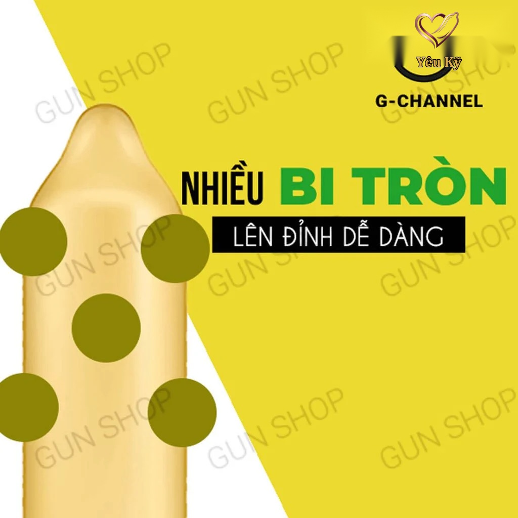 Bao cao su Gold - Gai và bi - Hộp 2 cái - Ảnh 4