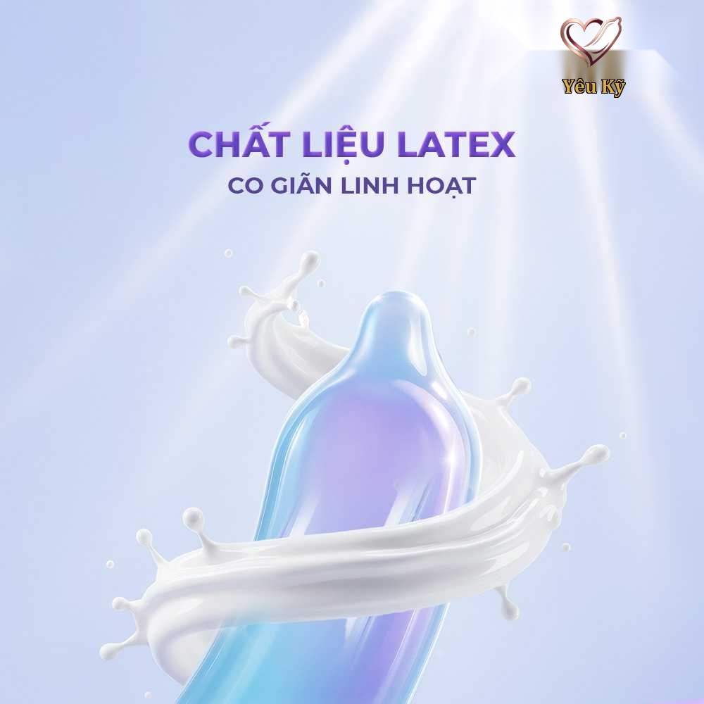 Bao cao su JEX Zone - Siêu mỏng chân thật, nhiều gel bôi trơn - Hộp 10 cái - Ảnh 7