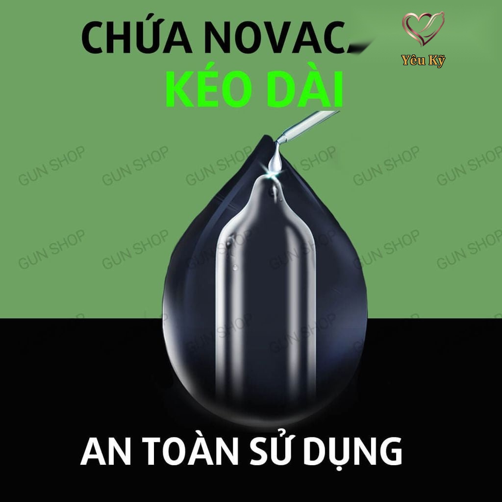 Bao cao su Kimono Long Shock - Mỏng 0.03mm, kéo dài thời gian - Hộp 12 cái - Ảnh 4