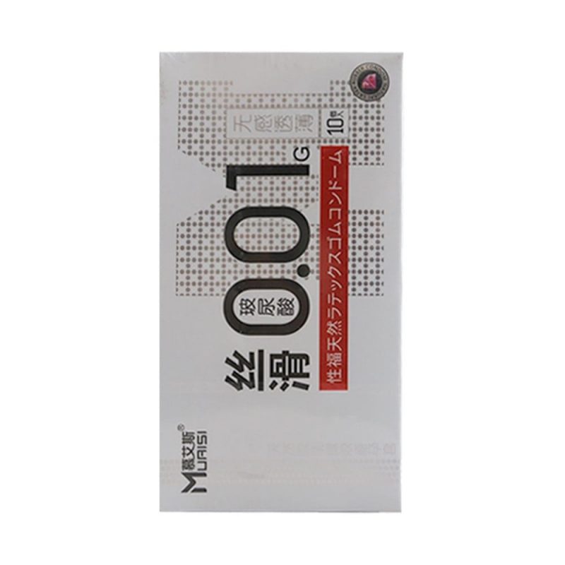 Bao cao su Muaisi 0.01 - Siêu mỏng 0.01mm - Hộp 10 cái