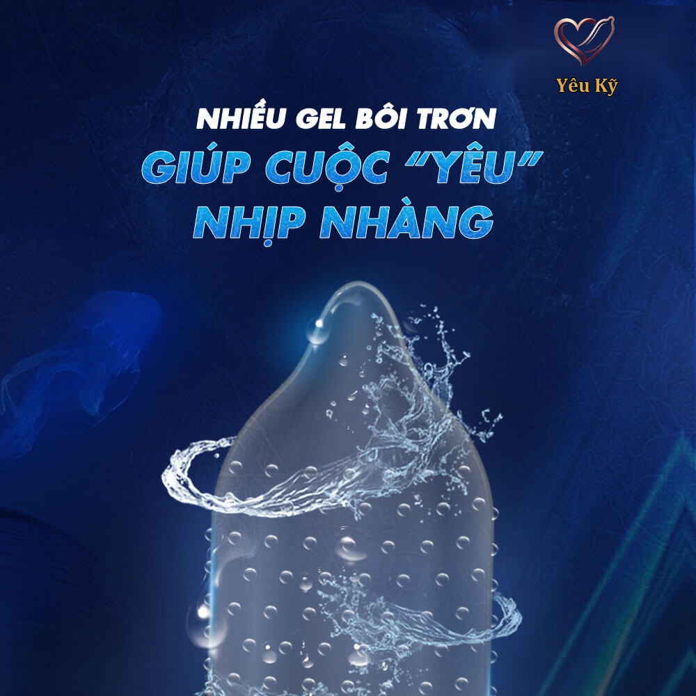 Bao cao su Muaisi Cool - Siêu điểm nổi, mát lạnh - Hộp 10 cái - Ảnh 5