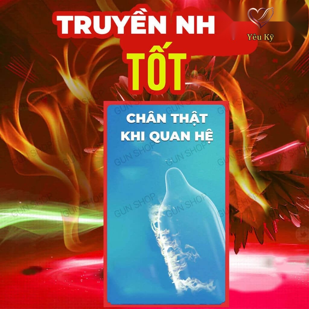 Bao cao su Muaisi Hot - Siêu điểm nổi, nóng ấm - Hộp 10 cái - Ảnh 4