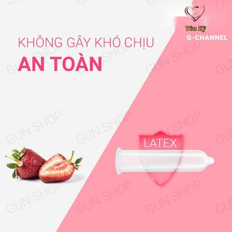 Bao cao su Nakanishi - Siêu mỏng 0.03mm