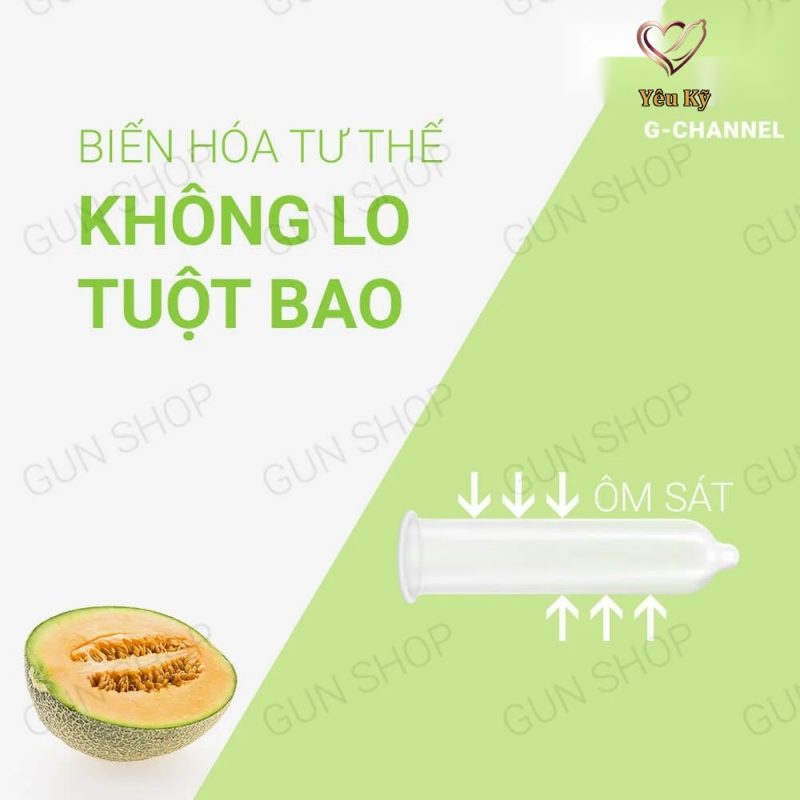 Bao cao su Nakanishi - Siêu mỏng 0.03mm