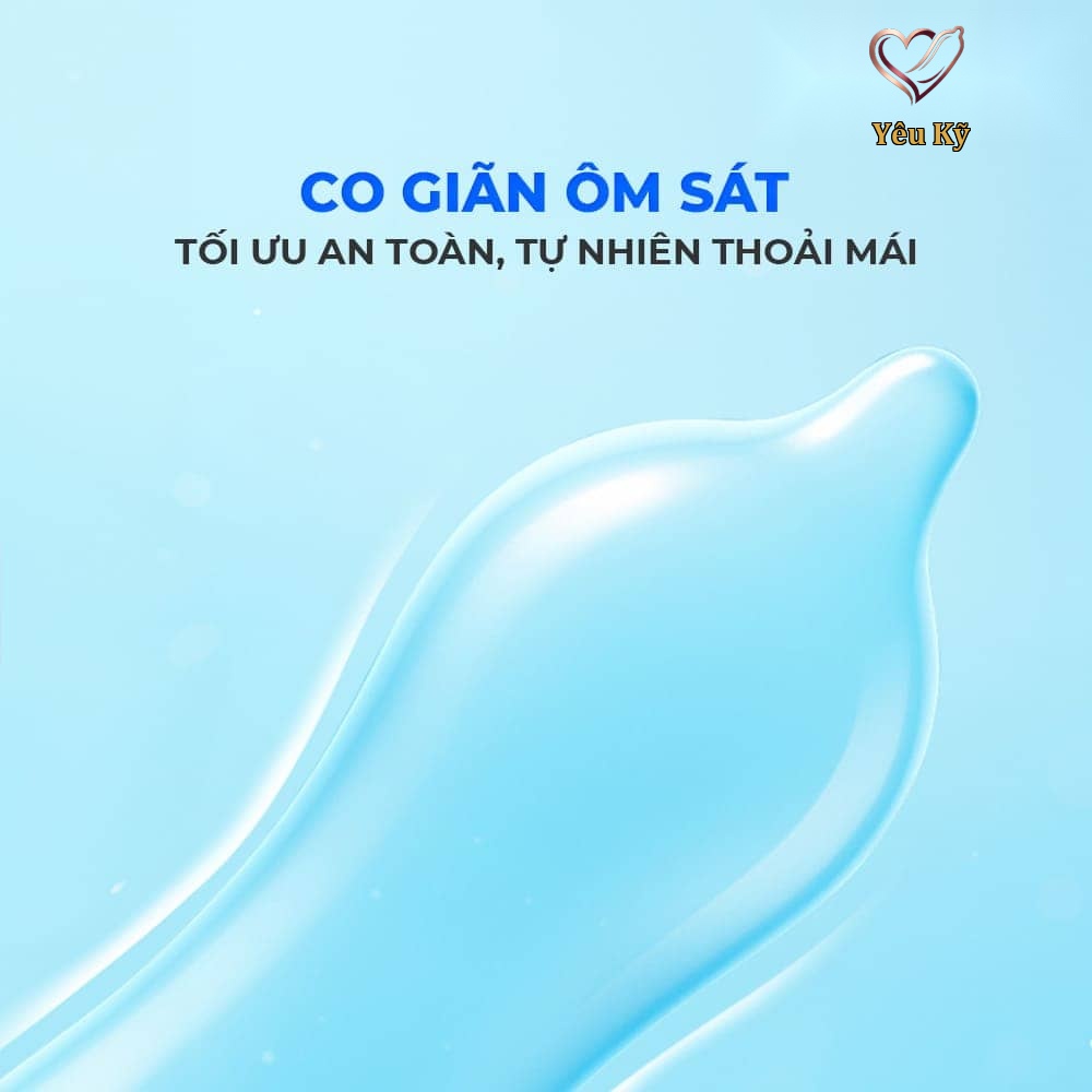 Bao cao su Okamoto 0.03 Platinum - Siêu mỏng, không mùi - Hộp 3 cái - Ảnh 4