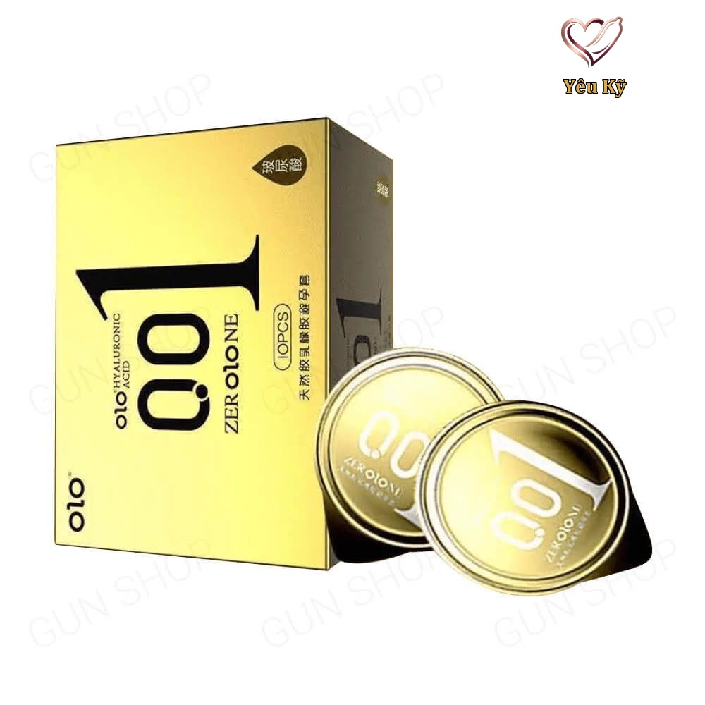 Bao cao su OLO 0.01 gân gai - Siêu mỏng, kéo dài thời gian - Hộp 10 cái - Ảnh 4
