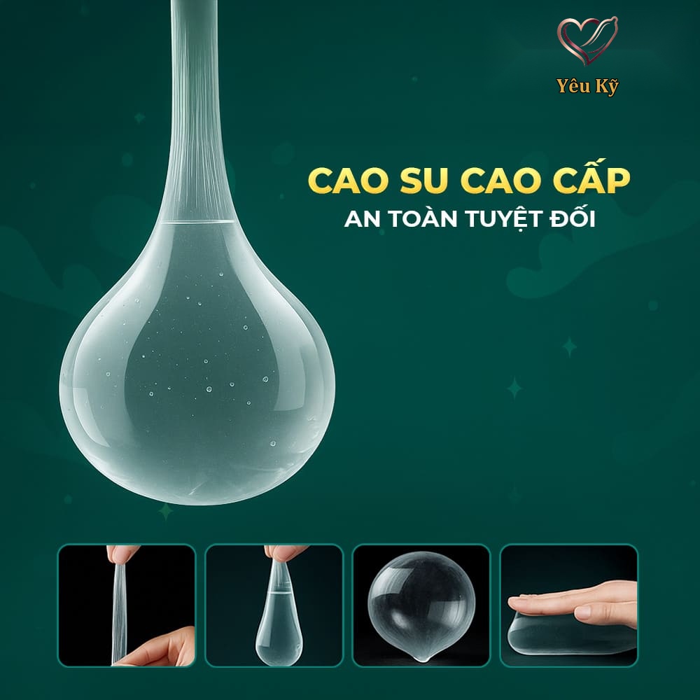 Bao cao su OLO Rồng xanh - Gai chùm đầu - Hộp 1 cái + 1 bi silicon - Ảnh 6