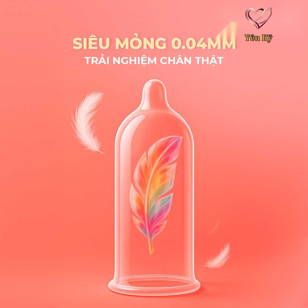 Bao cao su Powergra Classic - Siêu mỏng, truyền nhiệt nhanh, hương trái cây - Hộp 10 cái - Ảnh 4