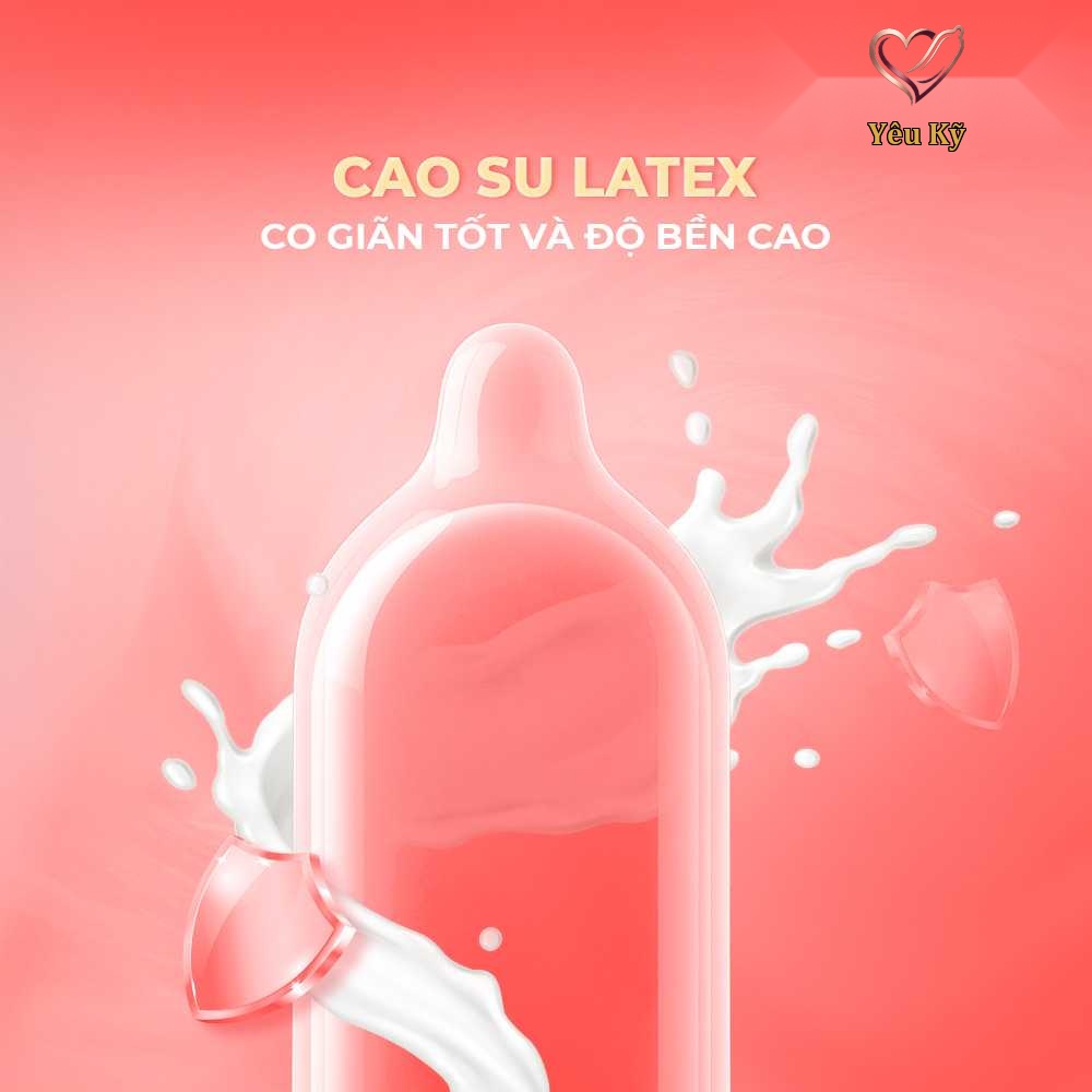 Bao cao su Powergra Classic - Siêu mỏng, truyền nhiệt nhanh, hương trái cây - Hộp 10 cái - Ảnh 5