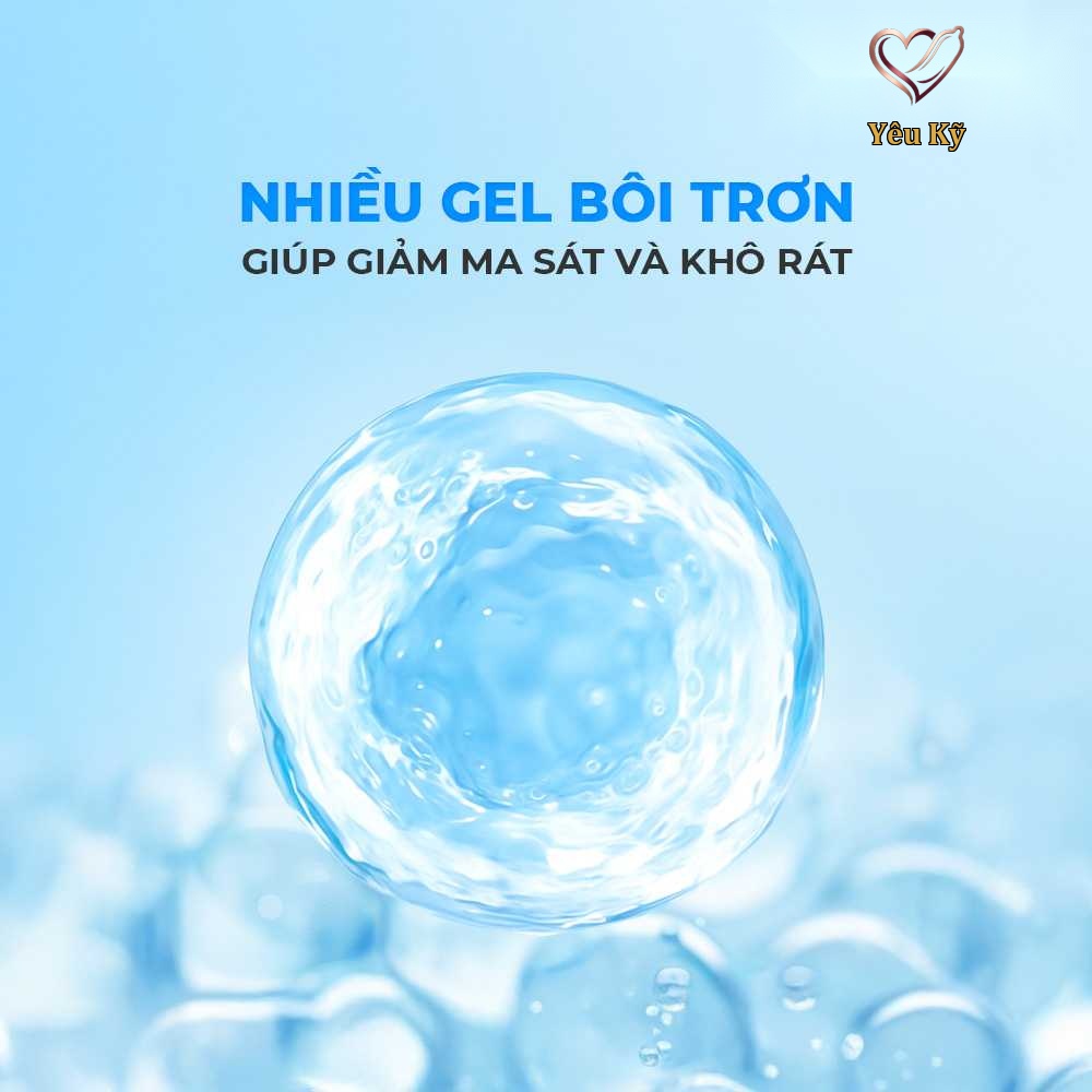 Bao cao su Powergra Feel X - Siêu mỏng, kéo dài, hương nhân sâm - Hộp 10 cái - Ảnh 6
