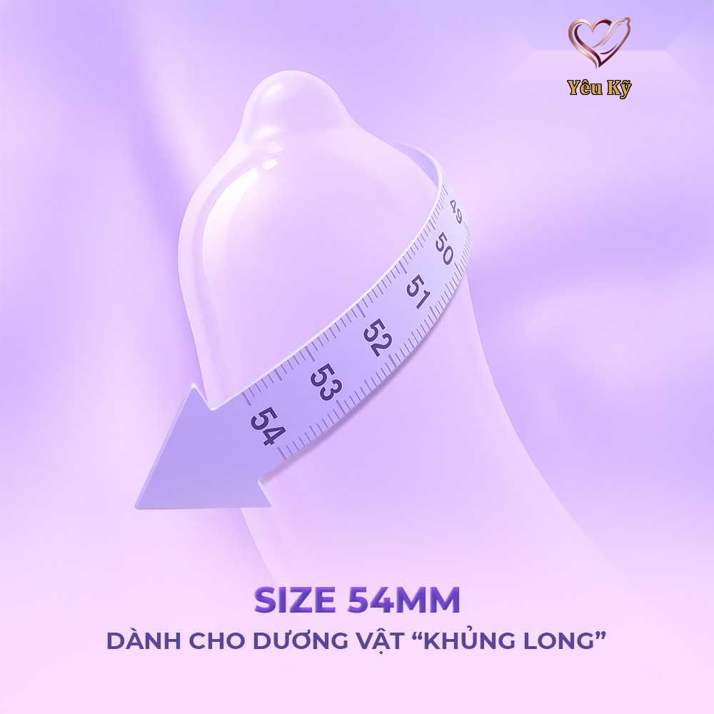 Bao cao su Powergra Maxfit - Size 54mm, siêu mỏng, kéo dài, hương dâu - Hộp 10 cái - Ảnh 4