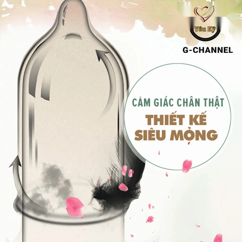 Bao cao su Quinn Nude Fit - Siêu mỏng, chống tuột - Hộp 12 cái - Ảnh 3