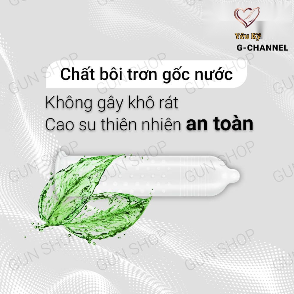 Bao cao su Rocmen Long Shock - Kéo dài thời gian - Hộp 12 cái - Ảnh 3